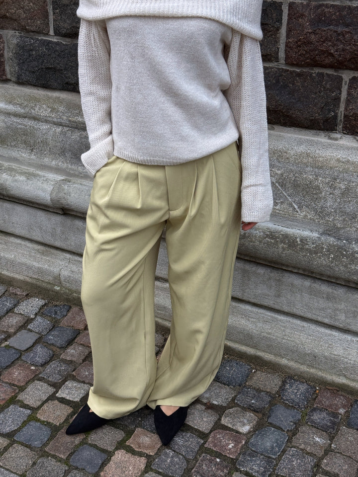 Nora-housut Petite - Khaki