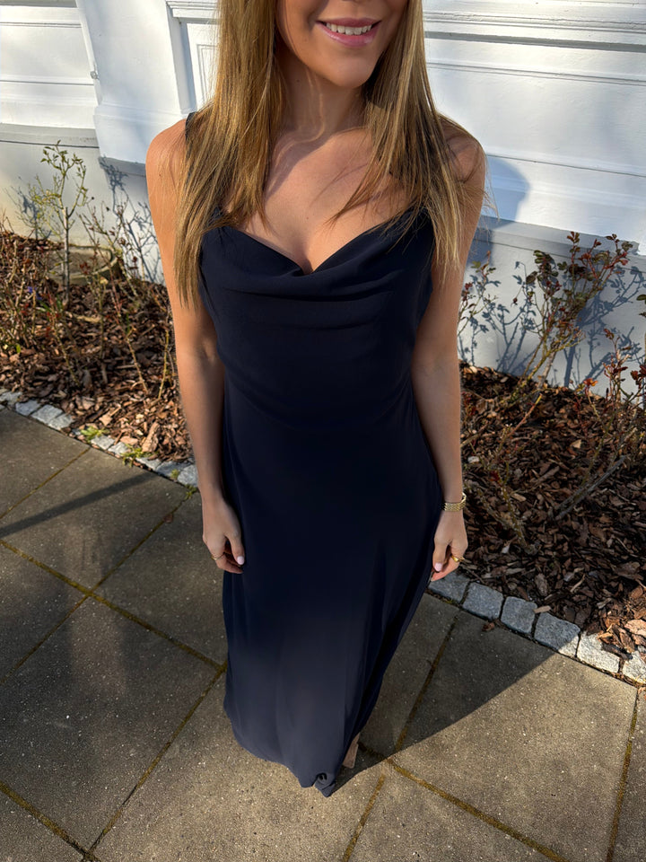 Cindy Maxi Dress - Navy Blue