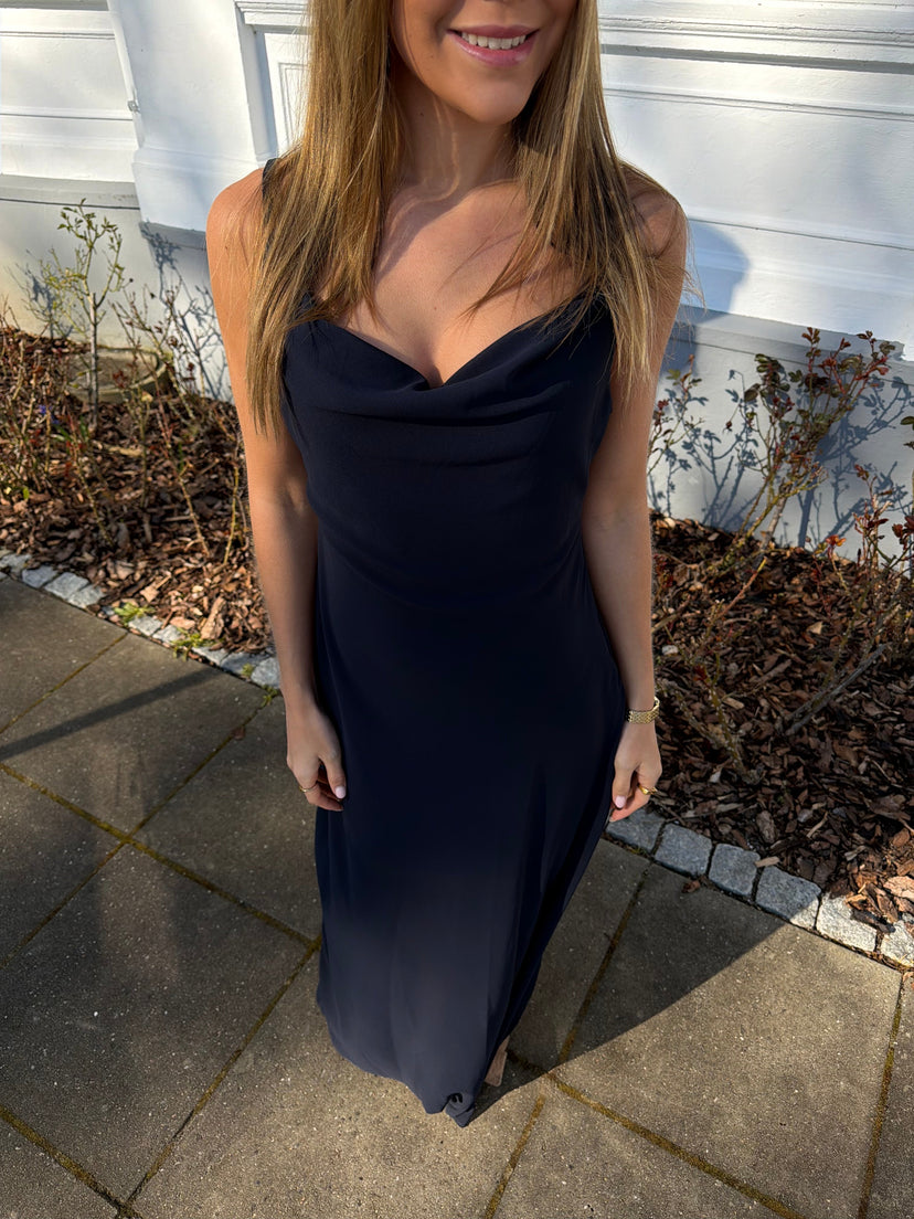 Cindy Maxi Dress - Navy Blue