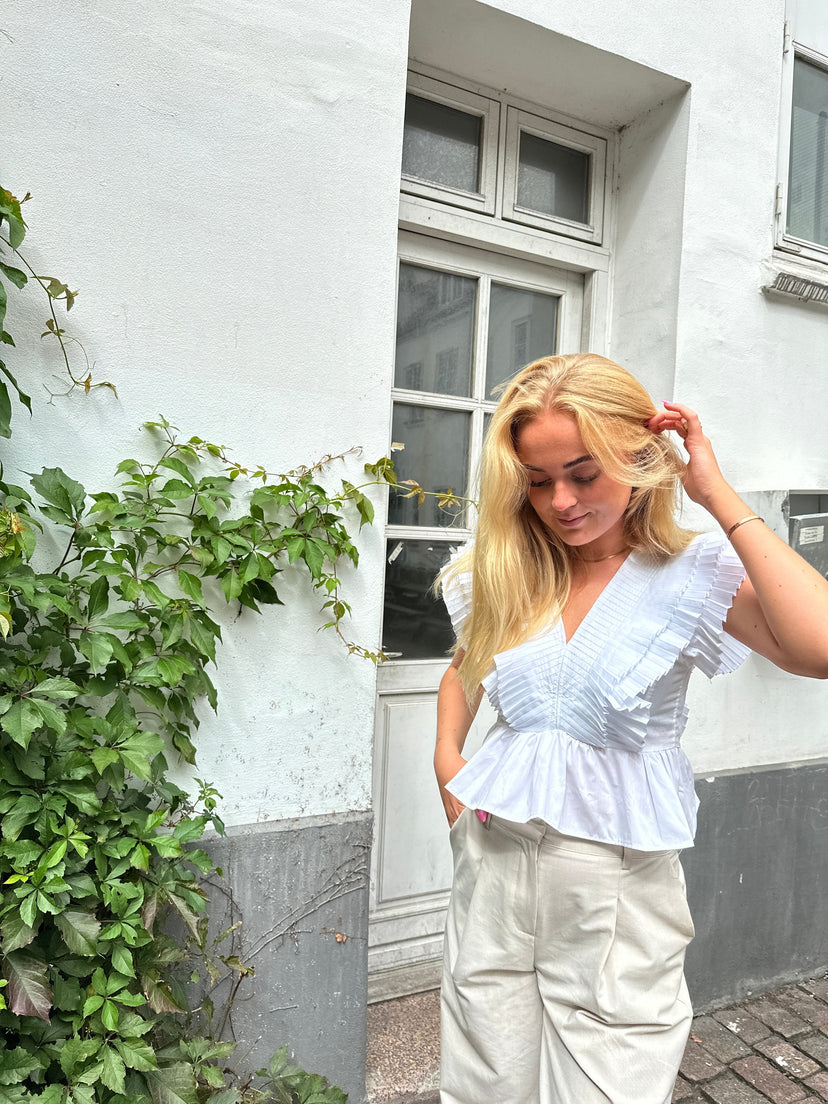 Mie Top - White