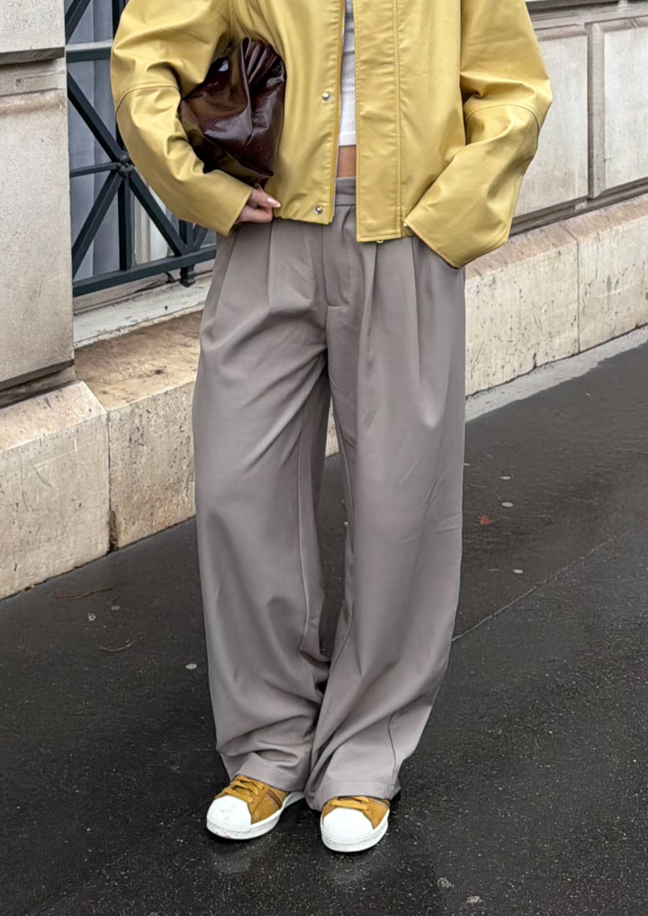 Nora-housut - Vaaleanharmaa