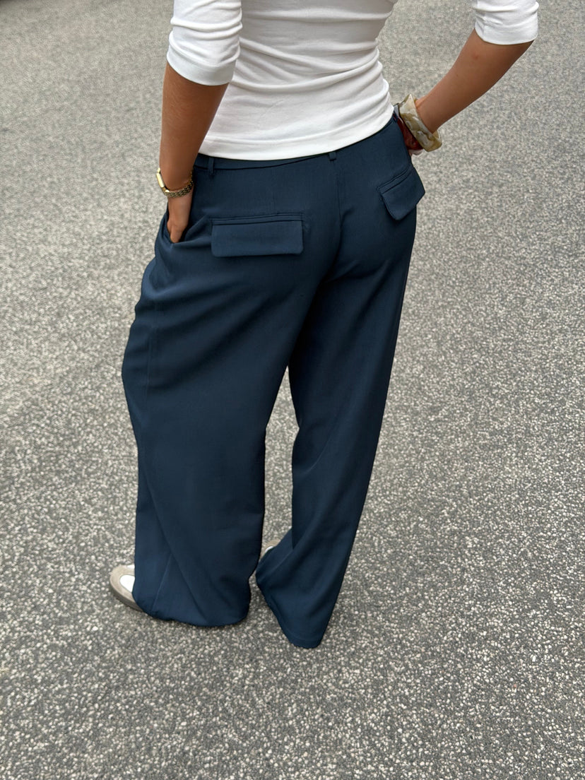 Nora Pants Petit - Petroleum Blue