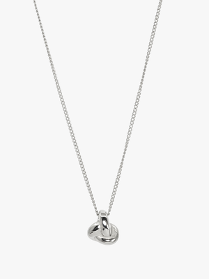 Gwen Knot Necklace - Stainless Steel
