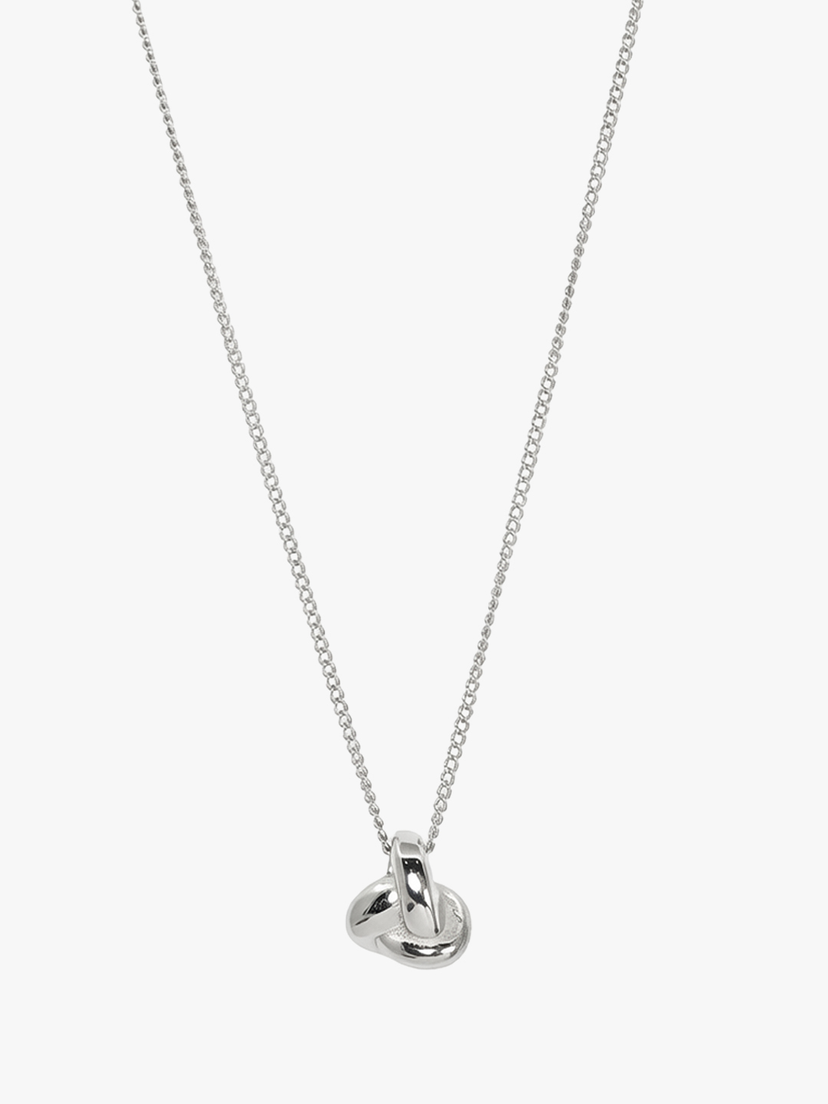 Gwen Knot Necklace - Stainless Steel