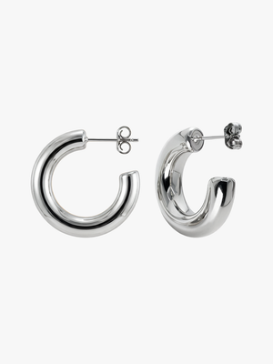 Eve Large Hoop Earrings - Stainless Steel