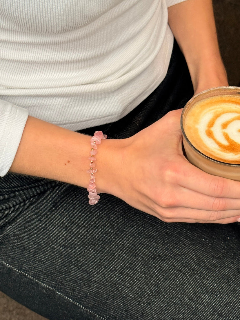 Pam Stone Bracelet - Gold Plated