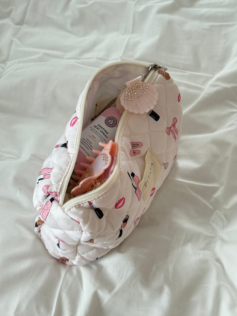 Medium Makeup Bag - Girly Things