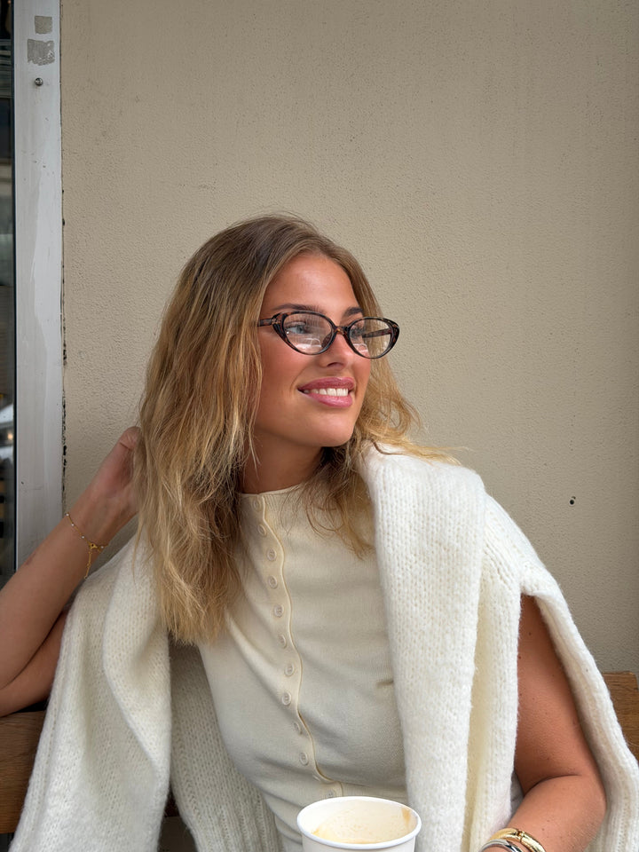 Noella Cat Eye Glasses - Tortoise/Brown