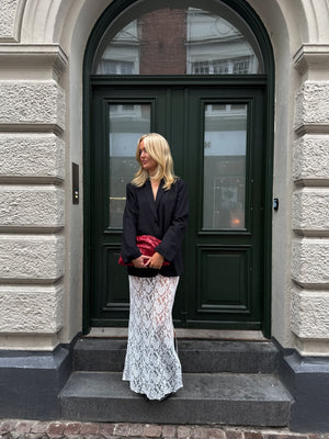 Aisha Lace Skirt - White