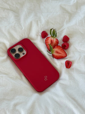 iPhone 14 Pro Cover - Cherry Red