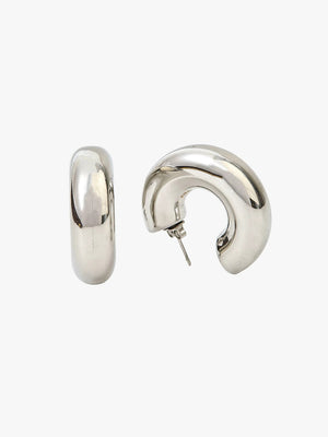 Marie Chunky Earrings - Stainless Steel