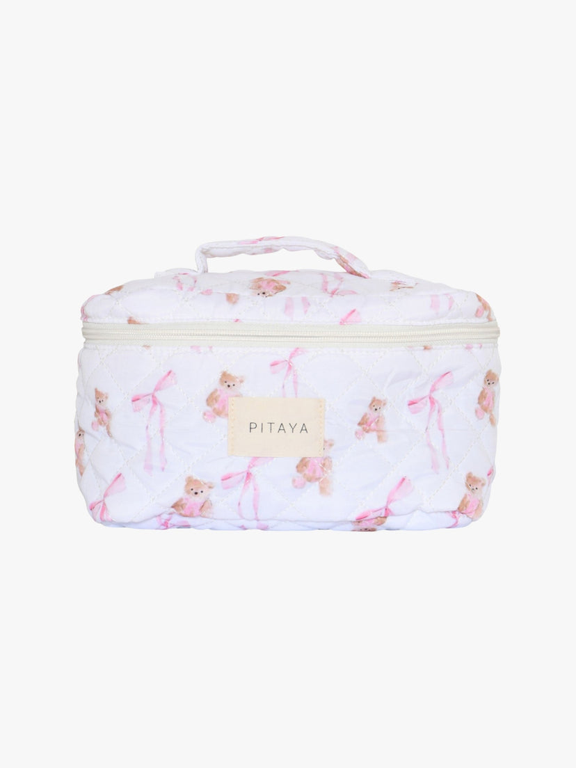 Large Makeup Bag - Cute Teddy