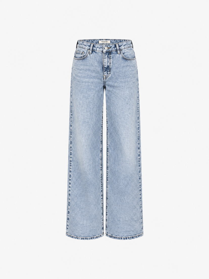 Luna Denim Jeans - Light Blue