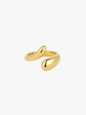 Freya Open Ring - Gold Plated