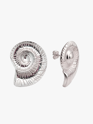 Ivanna Shell Earrings - Stainless Steel