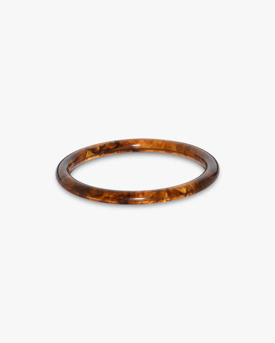 Adele Horn Bangle - ruskea