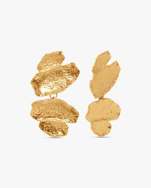 Alberte Earrings - Gold Plated