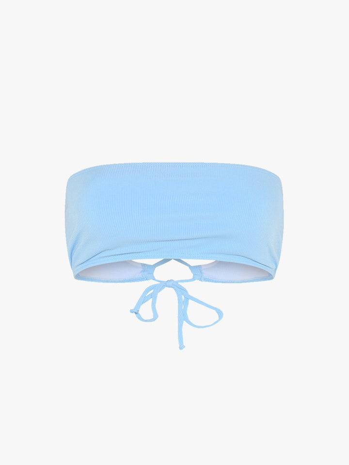 Alma Bikini Top - Blue