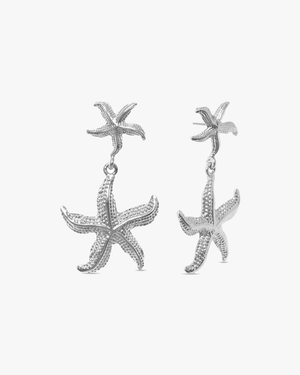 Mie Earrings - Silver Plated