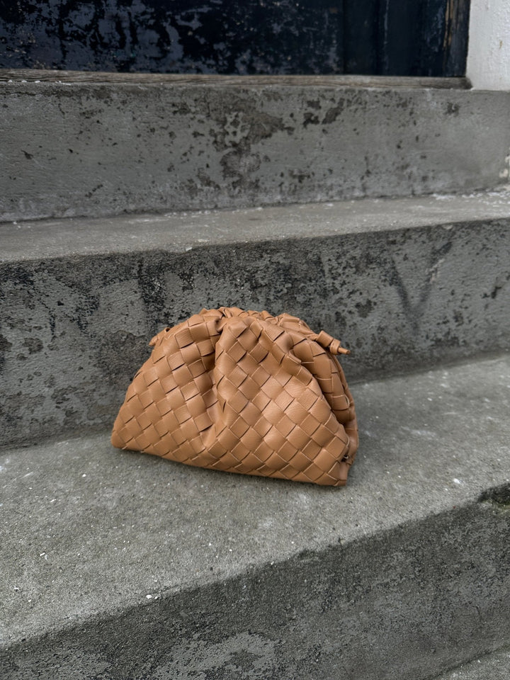 Aya Small Clutch - Khaki
