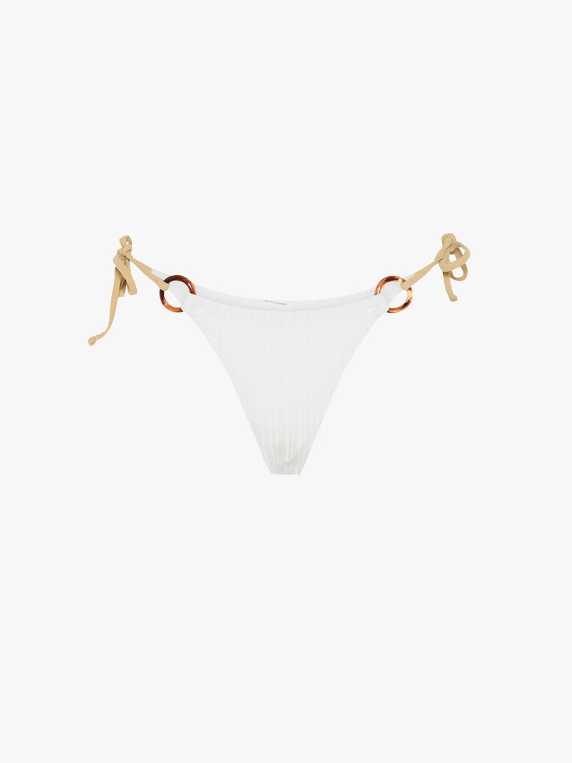 Emma Bikini Bottom - White