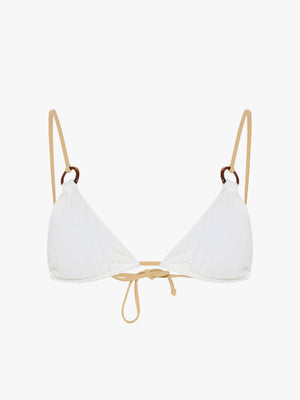 Emma Bikini Top - White