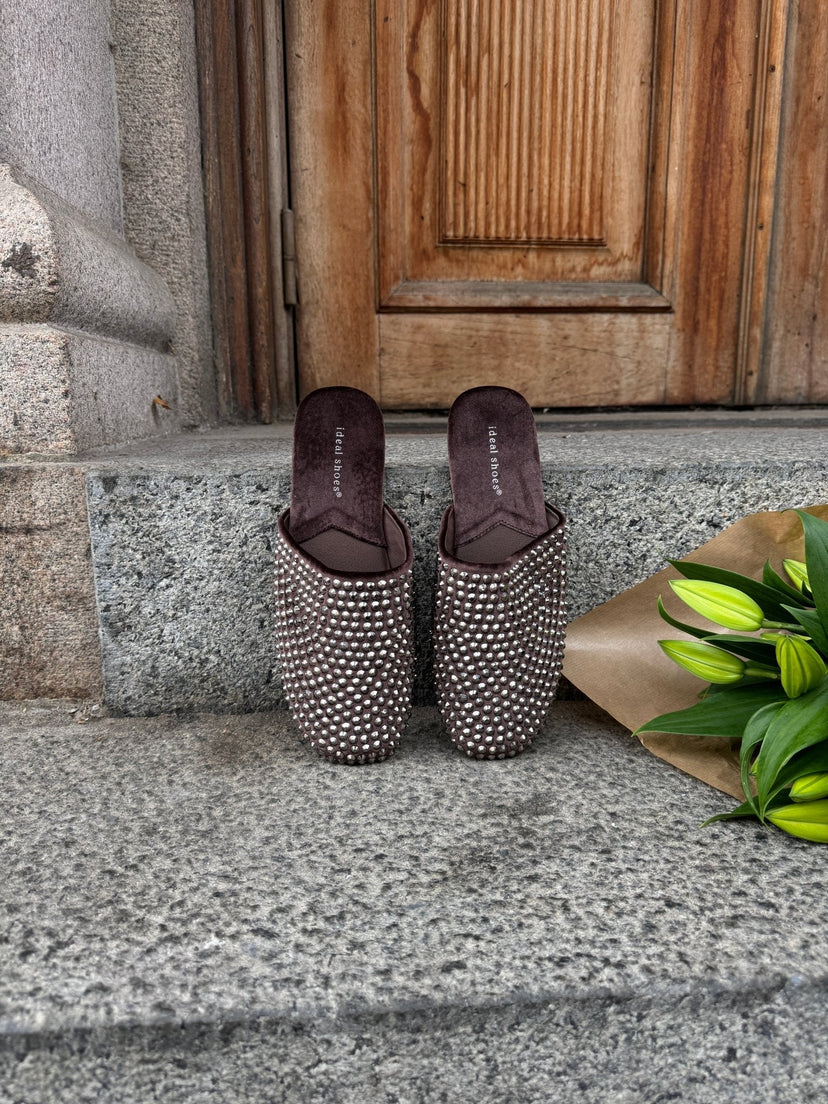 Lilly Mule - Dark Brown