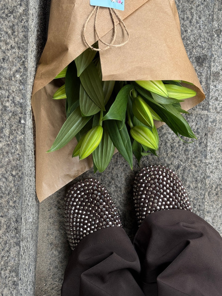 Lilly Mule - Dark Brown