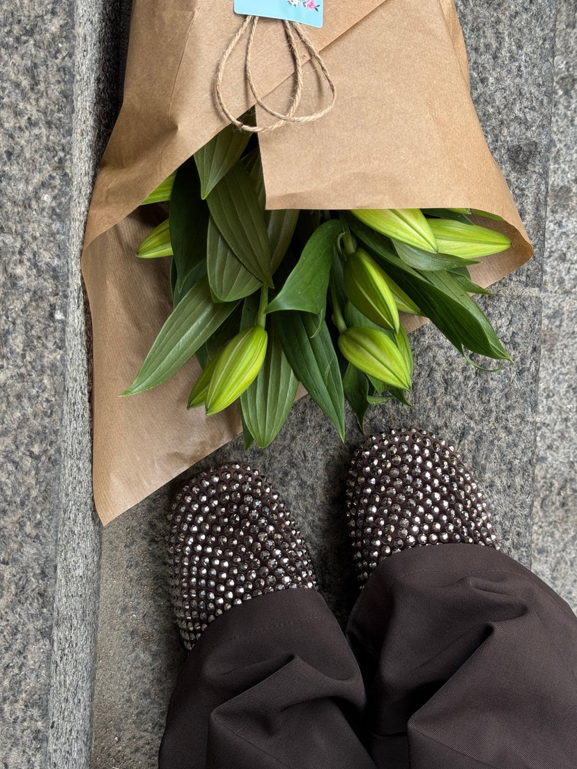 Lilly Mule - Dark Brown