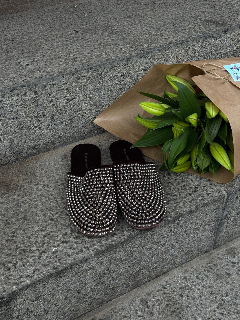 Lilly Mule - Dark Brown