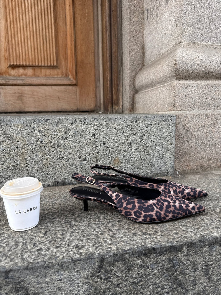 Thyra Slingback - Leopard