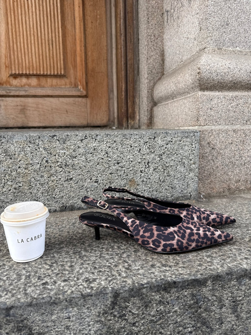 Thyra Slingback - Leopard