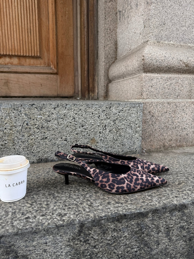 Thyra Slingback - Leopard